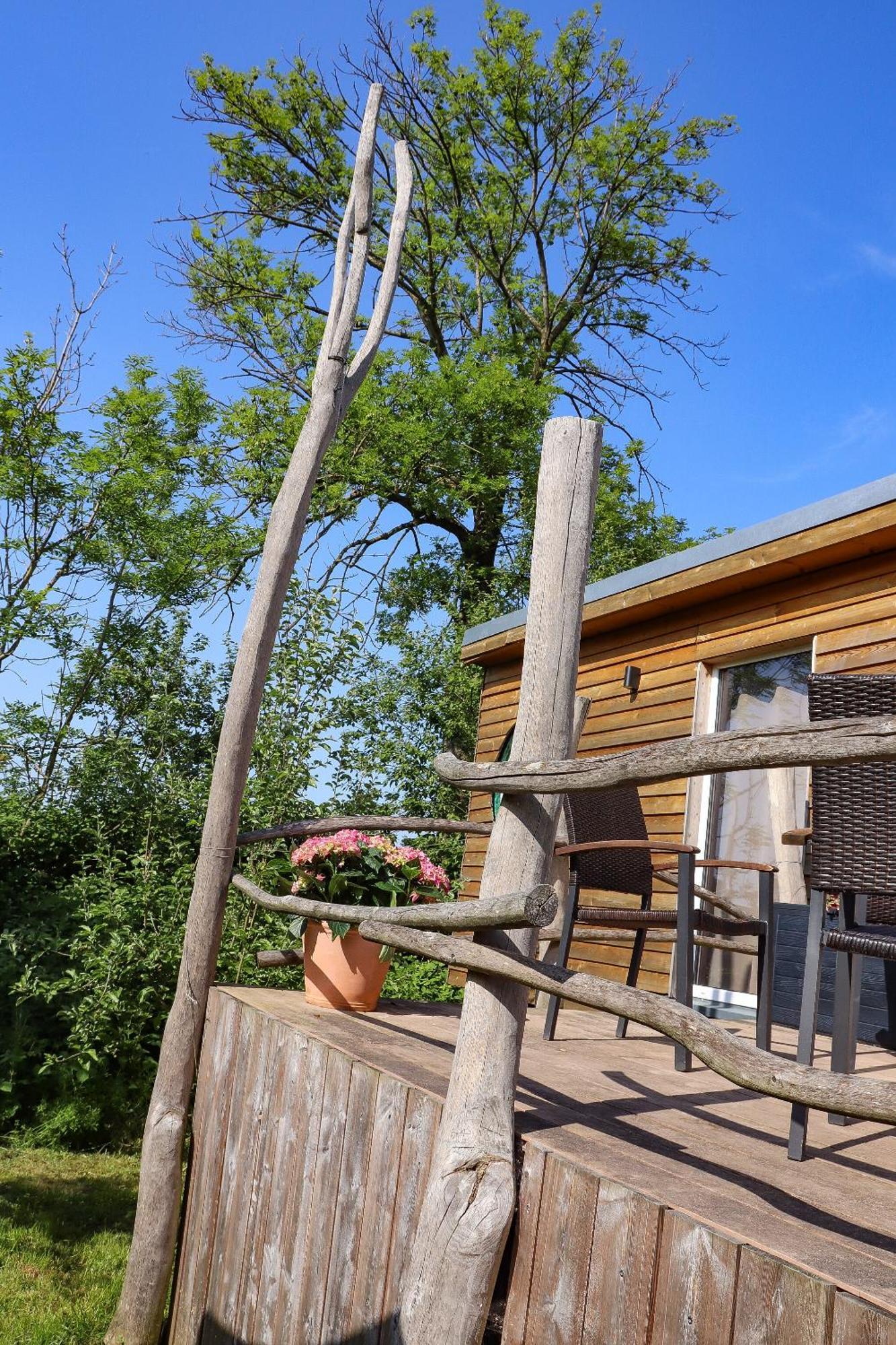 Tinyhouse Zirkuswagen- Kotten Kunterbunt Nottuln Buitenkant foto